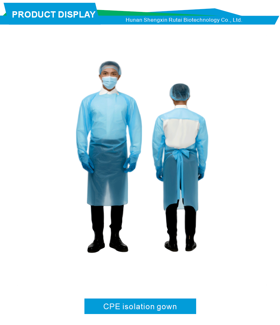Lightweight Disposable CPE Apron