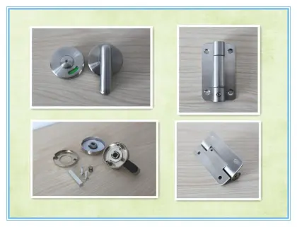 304 Stainless Steel Toilet Cubicle Partition Hardware