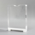 Square acrylic headphone stand display