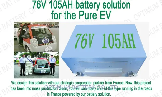 Ev Battery 76v 105ah Lifepo4 Rechargeable Battery