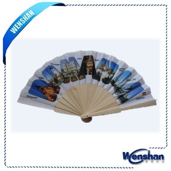 souvenirs advertisement wood fans