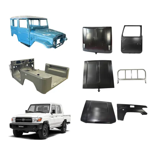 Auto Body System: Metal Reproduction Shells for Land Cruiser FJ40, FJ79, VW, Mini, Land Rover Defender, Ford Bronco, MK1