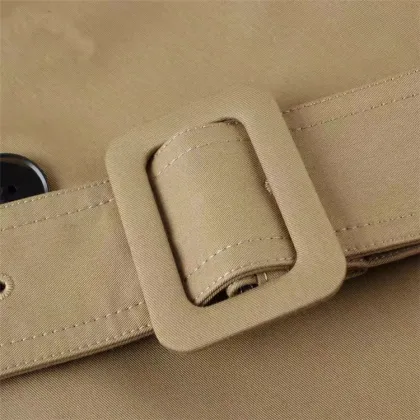 Custom Women Fashionable  New Polyester Trench Coat