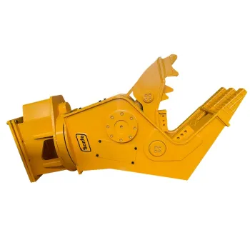 Excavator Hydraulic Demolition Concrete Crusher Rotating Pulverizer