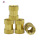 Customized OEM 1/4 bsp female thread brass nut