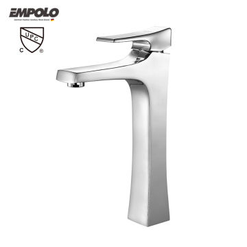 Brass Basin Bathroom Single Handle Hot Cold Water Faucet