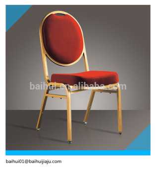 wholesale stackable iron church banquet chair for sale