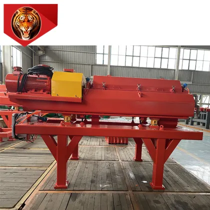 High-Speed Low Noise Horizontal Decanter Centrifuge for Oilfield by Government Plant