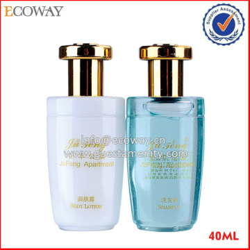 Fashionable plastic shampoo bottles cheap empty cosmetic bottle for shower gel