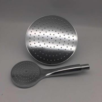 Stainless Steel Overhead Handle Shower Head Set