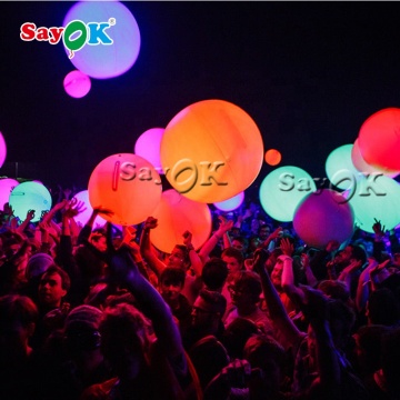 Inflatable PVC LED Beach Ball for Pool Party