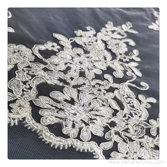 tulle white lace nigerian french bridal fabric