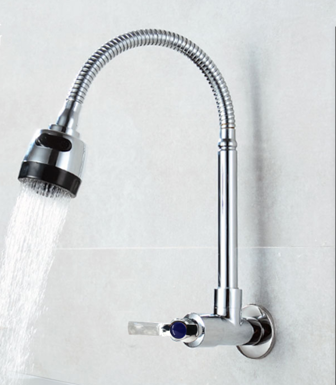 단 하나 레버 샤워 잘 고정 된 목욕탕 믹서 꼭지 물 부엌 꼭지