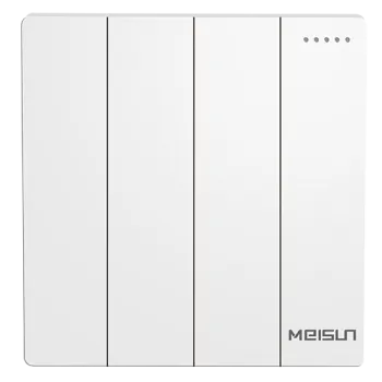 Frameless super thinner big button wall switch