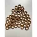 Rulon J ゴールドカラー PTFE ベースの材質ガイド