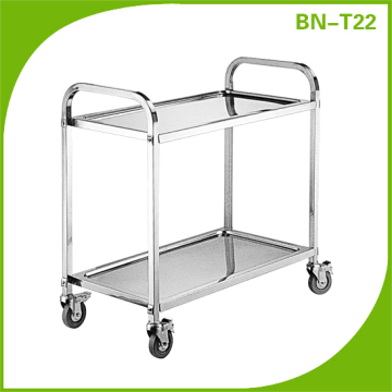 Restaurant Stainless Steel Hospital Food Trolley