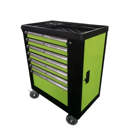 7 Heavy Duty Tool Cabinet With Hand Tools