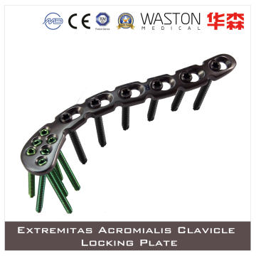 Titanium Extremitas Acromialis Clavicle Locking Plate with Available Combined or Multi-Angle Hole