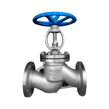 Double Seat Flange Connection Titanium Globe Valve