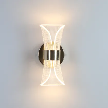 Copper Chinese Style Outdoor Wall Lights for Balcony and Villa Exterior Lighting