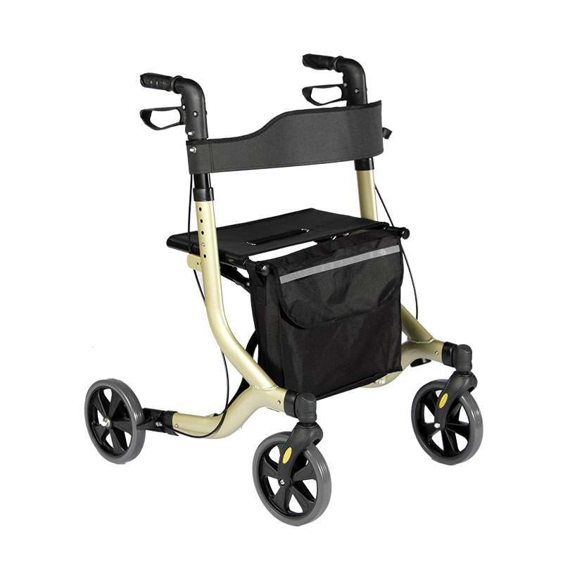 ¡Nuevo! Tonia 4 ruedas Rollator Walker Deshability Walking AIDS para uso al aire libre y interior Tra18