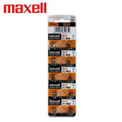 LR44 Alkaline Button Battery - Maxell AG13 Button Cell