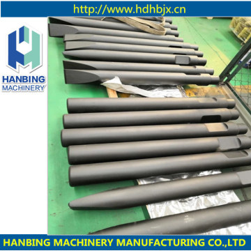 Cinceles de martillo hidráulico de alta calidad de material de acero