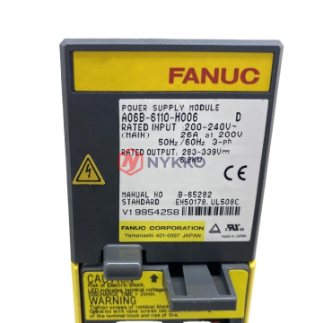 وحدة تزويد طاقة الجهاز الأصلي من CNC A06B-6110-H006