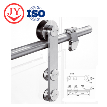 Top Glass Enclosed Simple Sliding Door