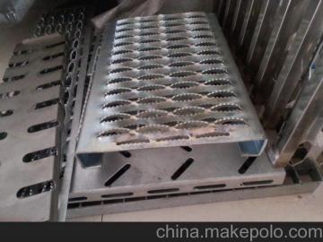 Galvanized Steel Safety Grating Stair Treads