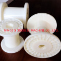 White Plastic Empty Spool Threaded Spool for Wire