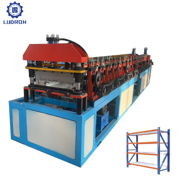 Aluminum Steel Mount Warehouse Storage Shelving Supermarket Rack Stand Roll Forming Machine
