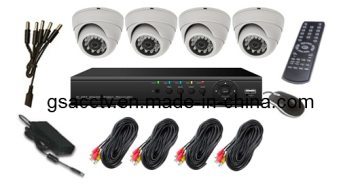 4CH H. 264 DVR Kit