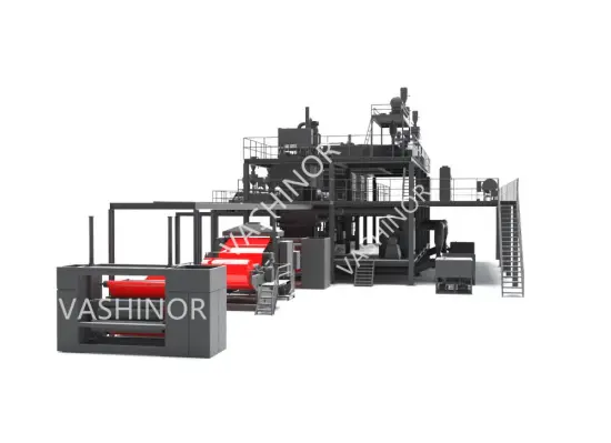 melt blown and spun bond machine