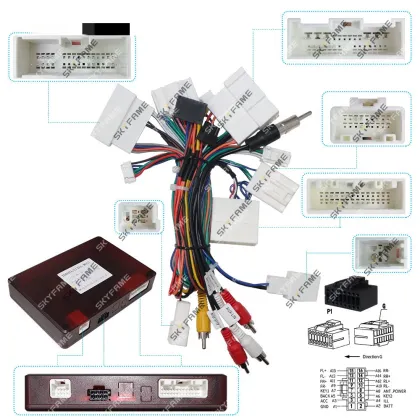 Lexus Alphard/Previa IS Suitable for MOST Fiber Optic Audio Decoder