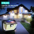 Gerakan solar Lampu luaran178 LED