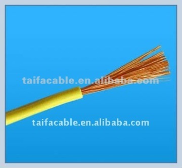 superior quality 4mm2 electrical wire yellow and green PVC electrical wire