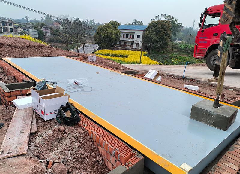 Agricultural Produce Processing Weighbridge 3mx9m