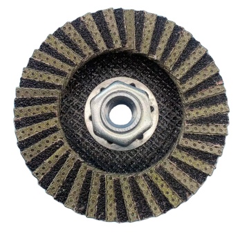 Abrasive flap disc diamond flap disc polishing ceramic product surface silicon carbide M14 hole size