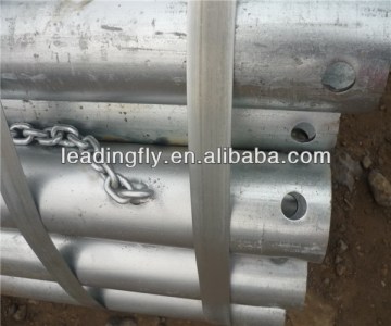 Modern best sell en39 galvanized steel pipe