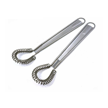 Stainless Steel Mini Spring Egg Beater & Sauce Stirrer