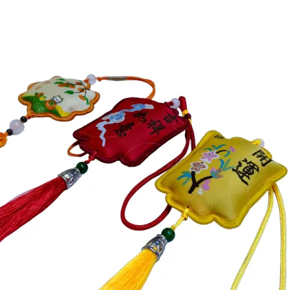 traditional chinese charm bag