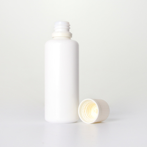 10-250 ml de sabotage évident Opale Opale White Essential Huile Bouteilles en verre