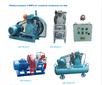 CZF-20.43-C Medium Pressure 3.0MPA Air Cooled Air Compressor