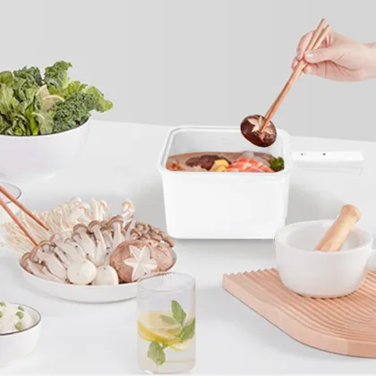 1.8L Home Use Hot Pot Noodle Electric Cooker