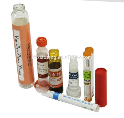 perfume sample vial horizontal labeling machine