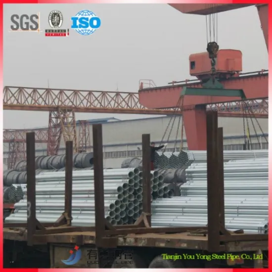 Building material GB/T3091 new pipe, galvanised steel pipe