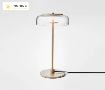 INSHINE Clear Bedside Table Lamps