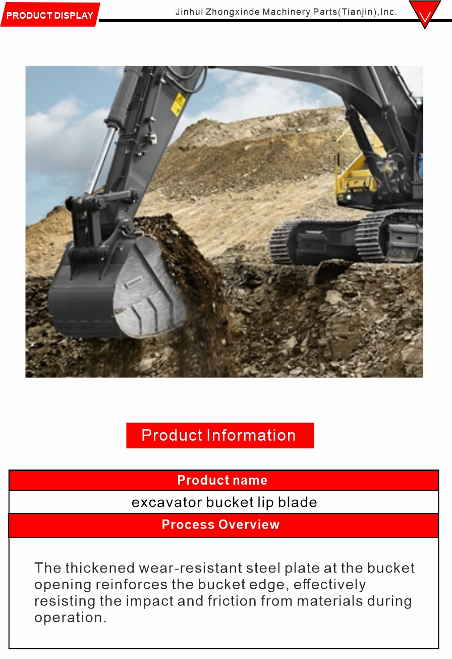 Excavator Bucket Cutting Edge Replacement