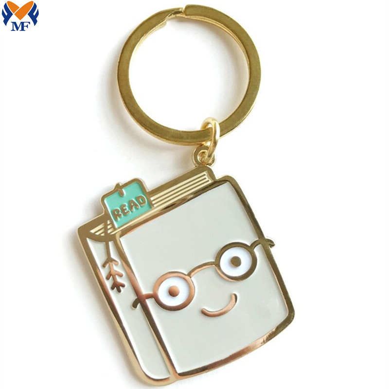 Smile Metal Keychain